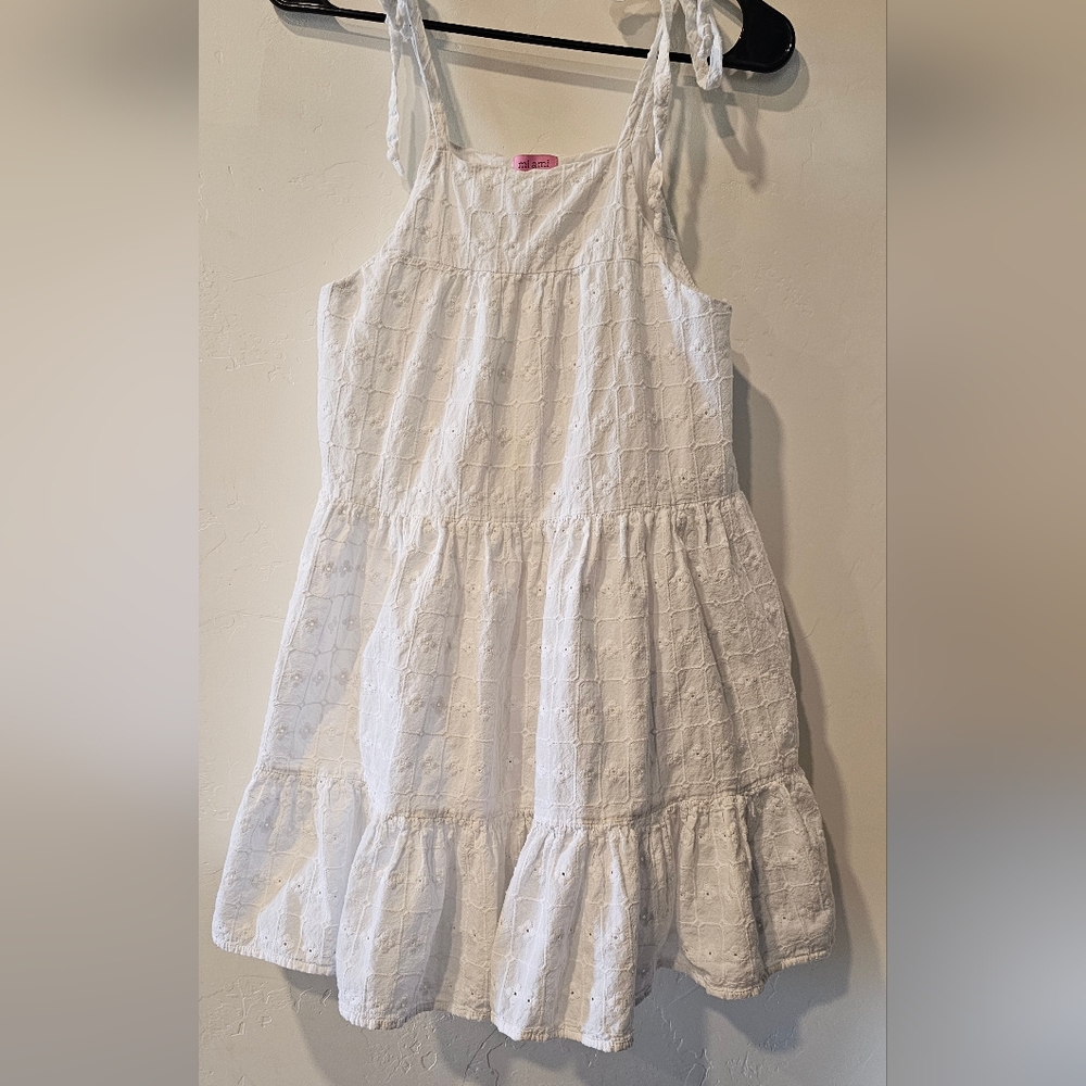 White Eyelet Dress